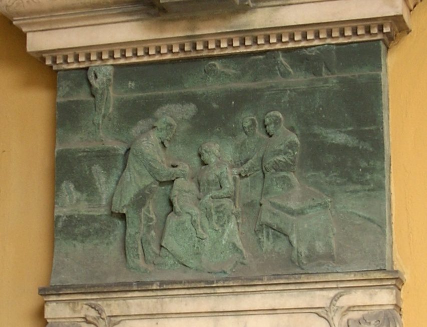 Antonio Quaglino memorial tablet, University, Pavia - 03.jpg